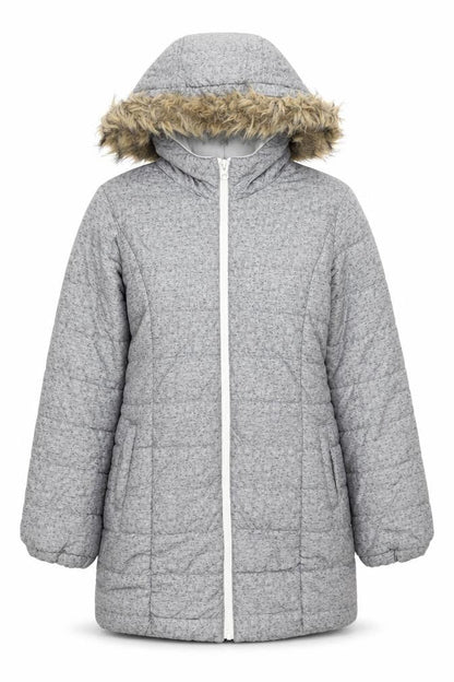 Teens UK Size 14 Gap Grey Puffer Jacket