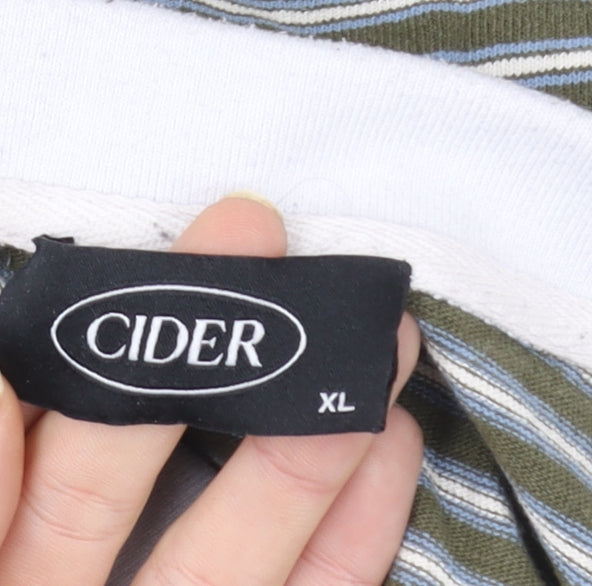 Womens UK Size XL Cider Green Cropped Polo