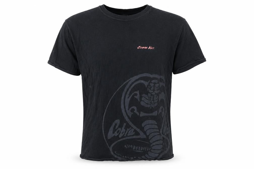 Mens UK Size L Cobra Kai Black  T-Shirt