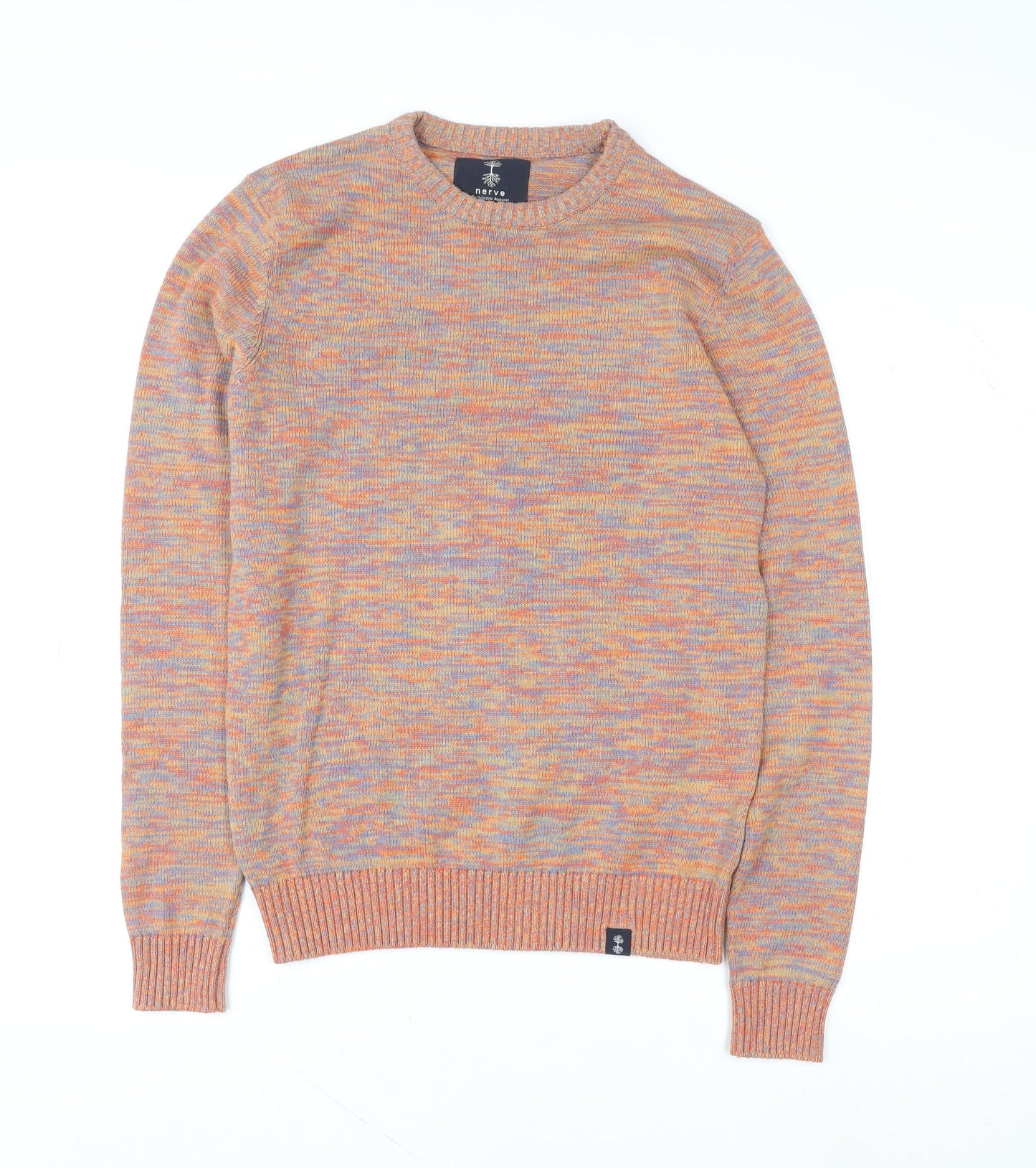 Womens UK Size S Nerve Sustainable Apparel Multicoloured Pullover Sweatshirt