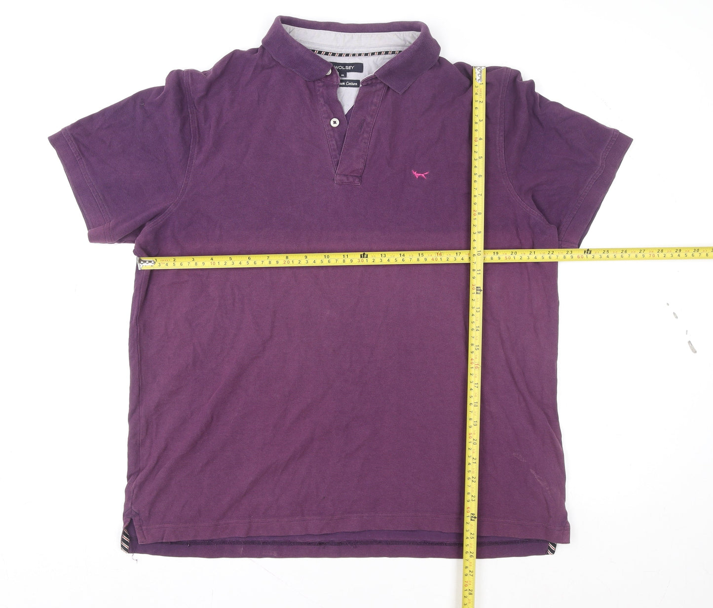 Mens UK Size XL Wolsey 100% Cotton Polo Shirt