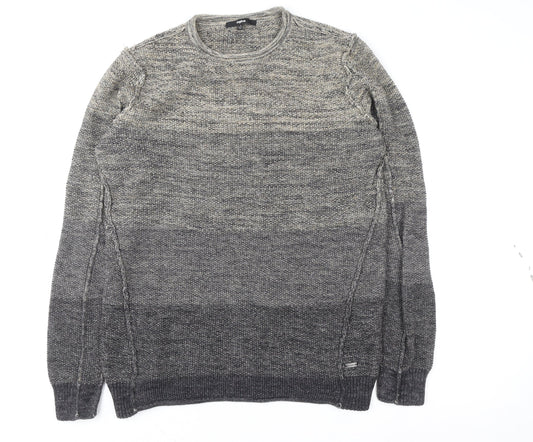 Mens UK Size S tigha Grey Pullover Sweatshirt