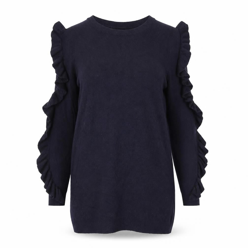 Womens UK Size 12 Marks and Spencer Blue Basic Blouse