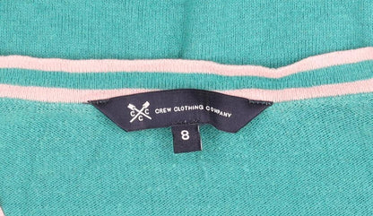 Womens UK Size 8 Crew Clothing Company Green Pullover Sweatshirt