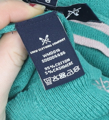 Womens UK Size 8 Crew Clothing Company Green Pullover Sweatshirt