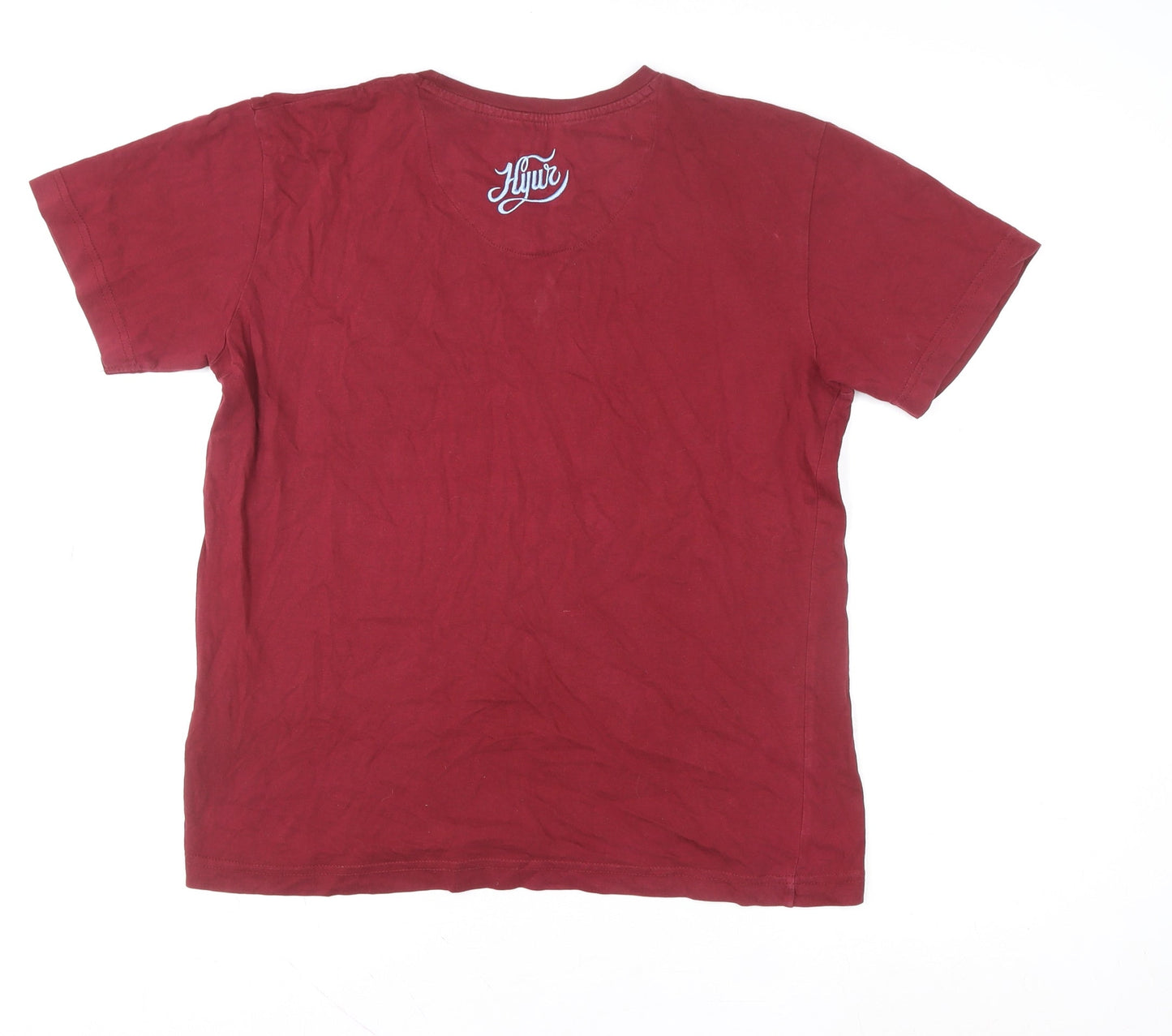 Boys UK Size XL HYWR Red Basic T-Shirt