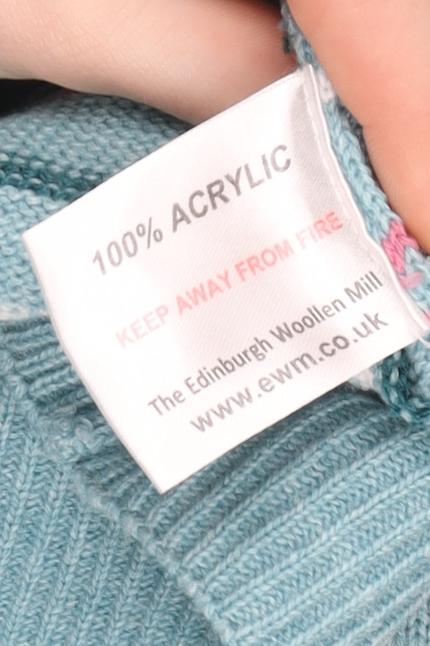 Womens UK Size S ISLE Multicoloured Pullover Jumper