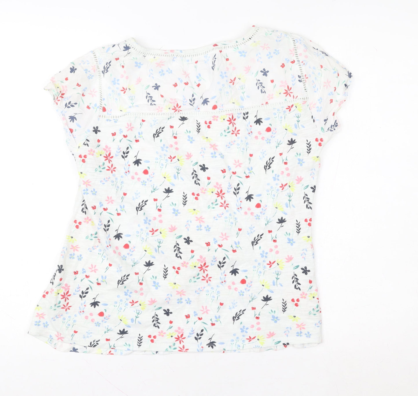 Womens UK Size 12 Faithful & True Multicoloured Tunic Blouse