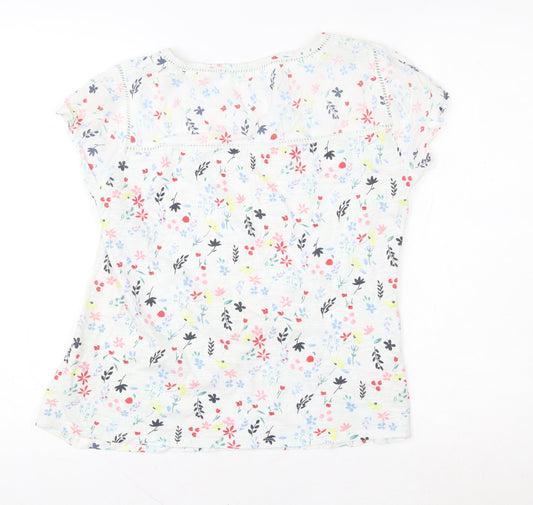 Womens UK Size 12 Faithful & True Multicoloured Tunic Blouse