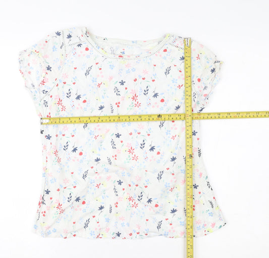 Womens UK Size 12 Faithful & True Multicoloured Tunic Blouse