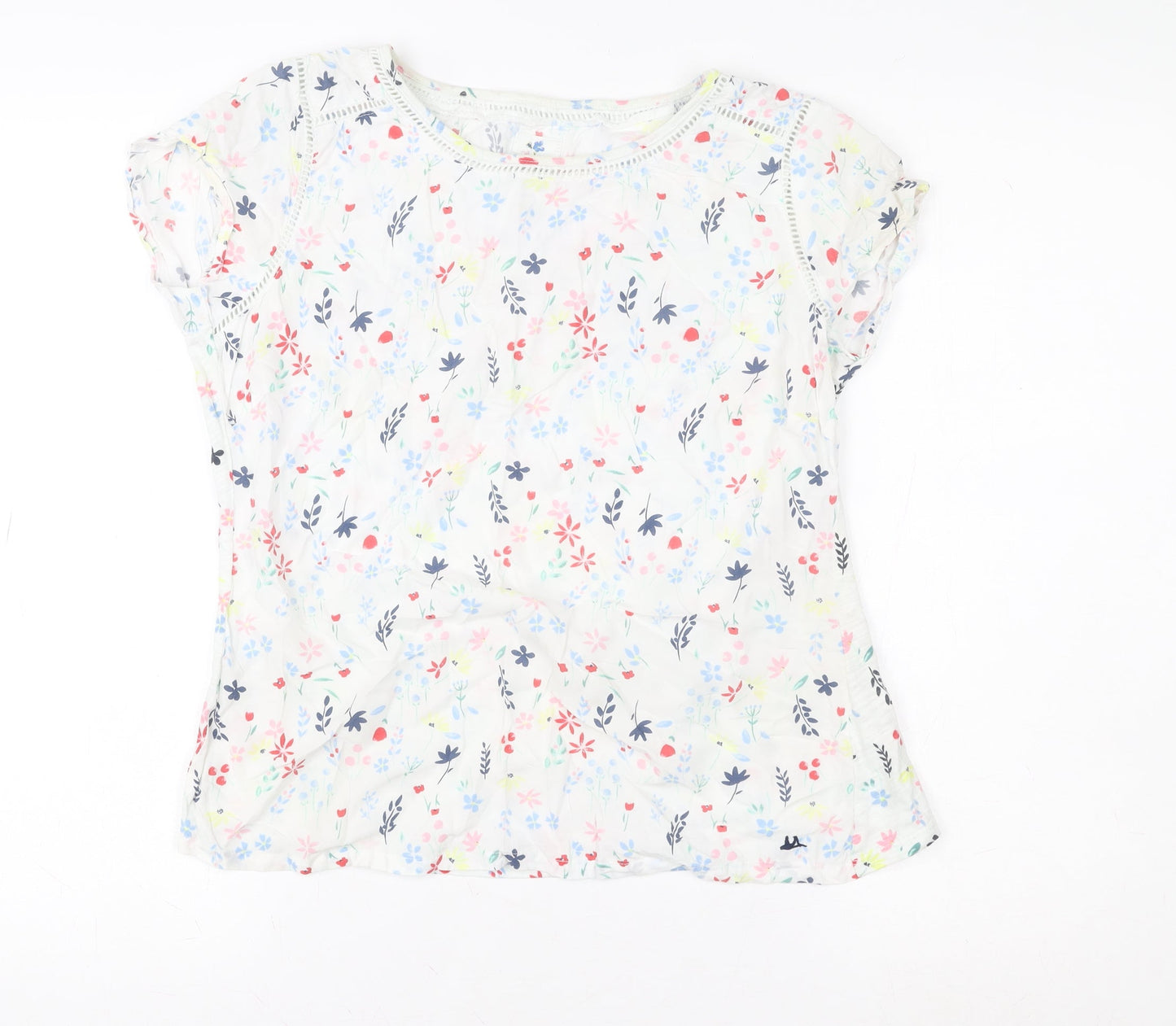 Womens UK Size 12 Faithful & True Multicoloured Tunic Blouse