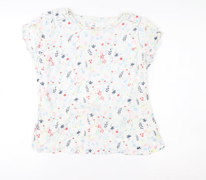 Womens UK Size 12 Faithful & True Multicoloured Tunic Blouse