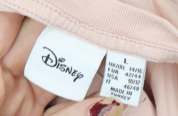 Primark Disney Women Pink Minnie Mouse T-Shirt Nightshirt L