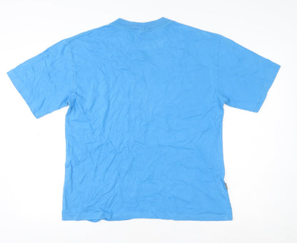 Womens UK Size M Cloud Blue Basic T-Shirt