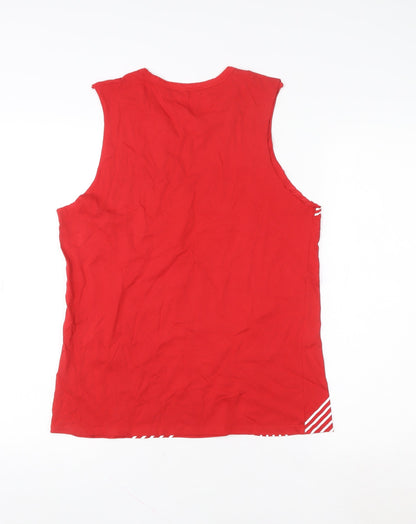 Mens UK Size M Joe Fresh Red  T-Shirt