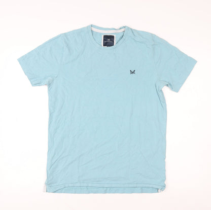 Crew Clothing Blue Medium Cotton Basic T-Shirt