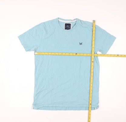 Crew Clothing Blue Medium Cotton Basic T-Shirt
