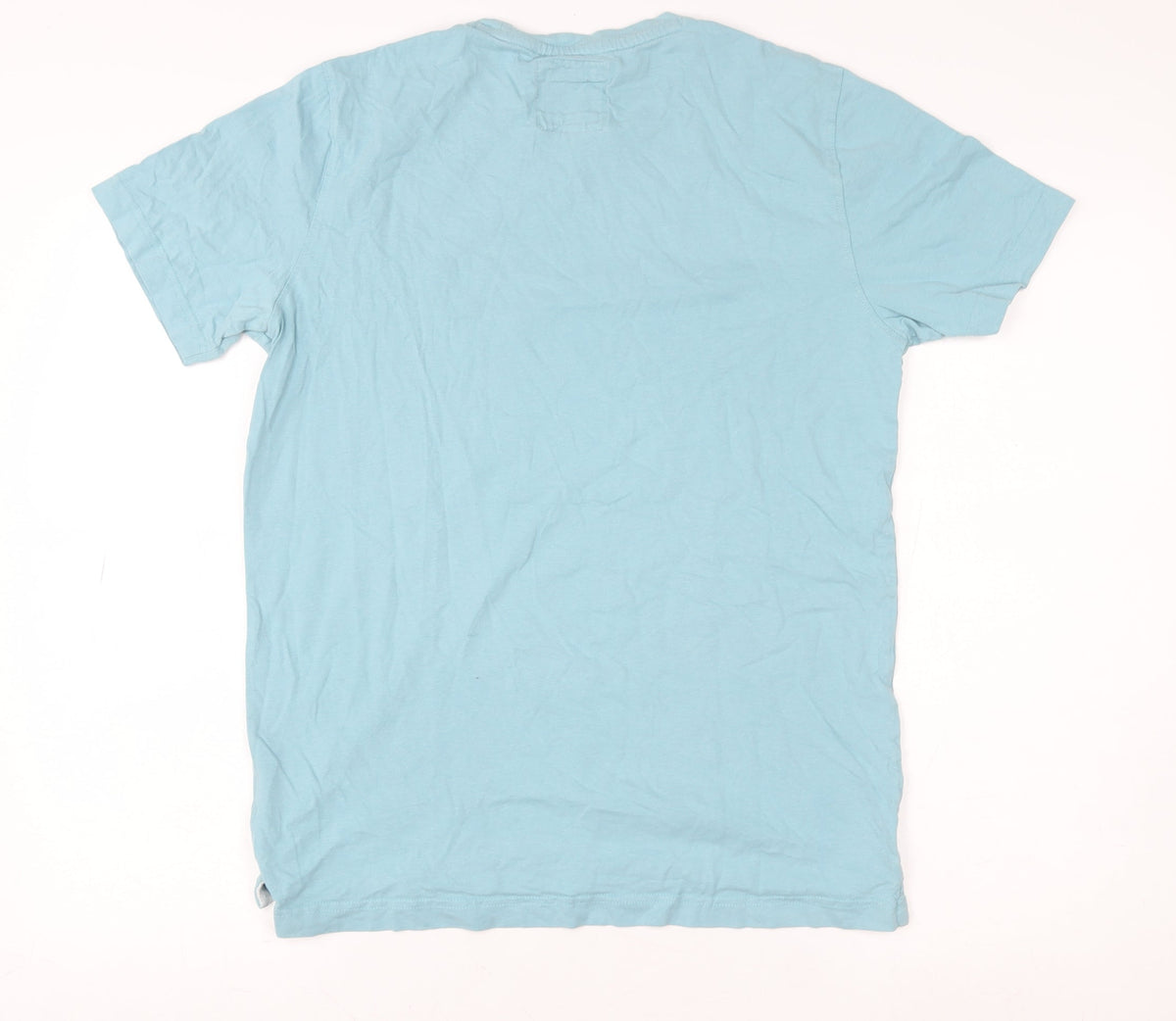 Crew Clothing Blue Medium Cotton Basic T-Shirt