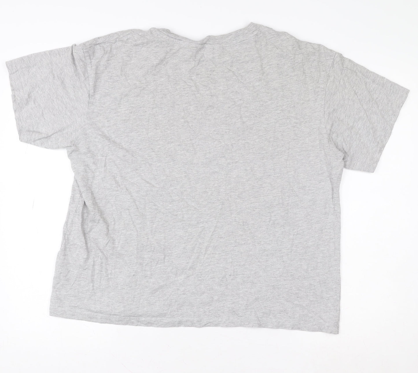 Womens UK Size 12 H&M Grey Basic T-Shirt