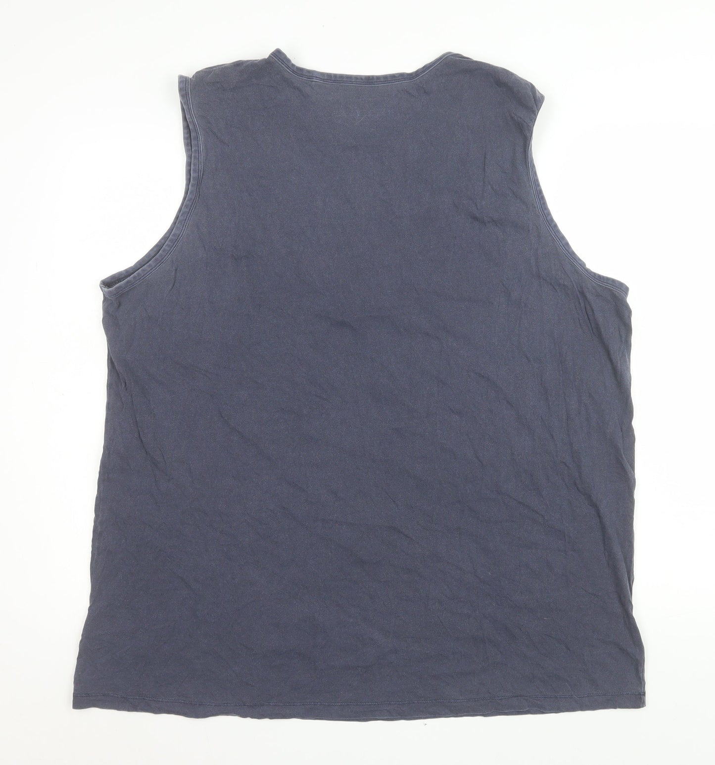 Queens of the Stone Age Men's Black 2XL Sleeveless Band T-Shirt