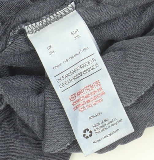 Queens of the Stone Age Men's Black 2XL Sleeveless Band T-Shirt