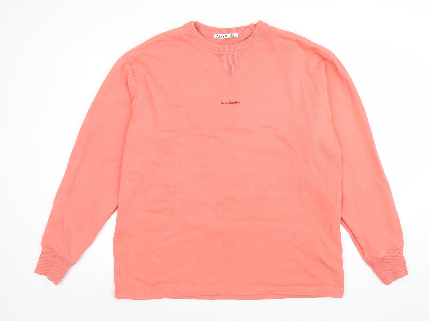 Womens UK Size 12 Acne Studios Pink Pullover Sweatshirt