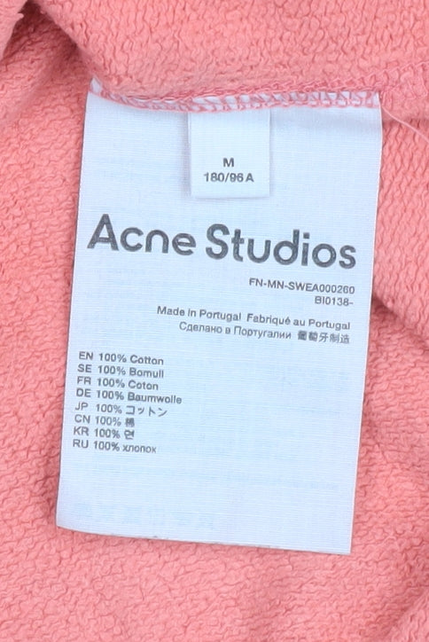Womens UK Size 12 Acne Studios Pink Pullover Sweatshirt