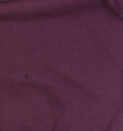 Mens UK Size M JERZEES Red Pullover Sweatshirt