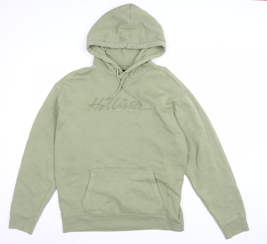 Hollister Women’s Green Relaxed Fit Pullover Hoodie Size L