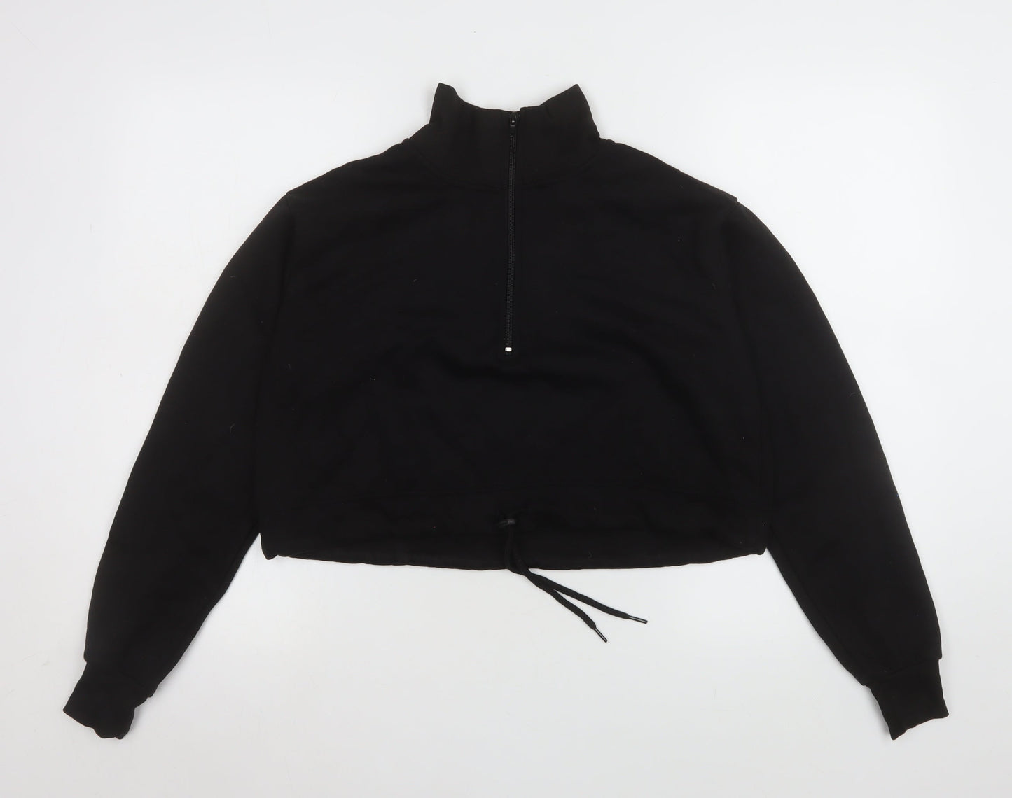 Womens UK Size 8 Femme Luxe Black Pullover Sweatshirt