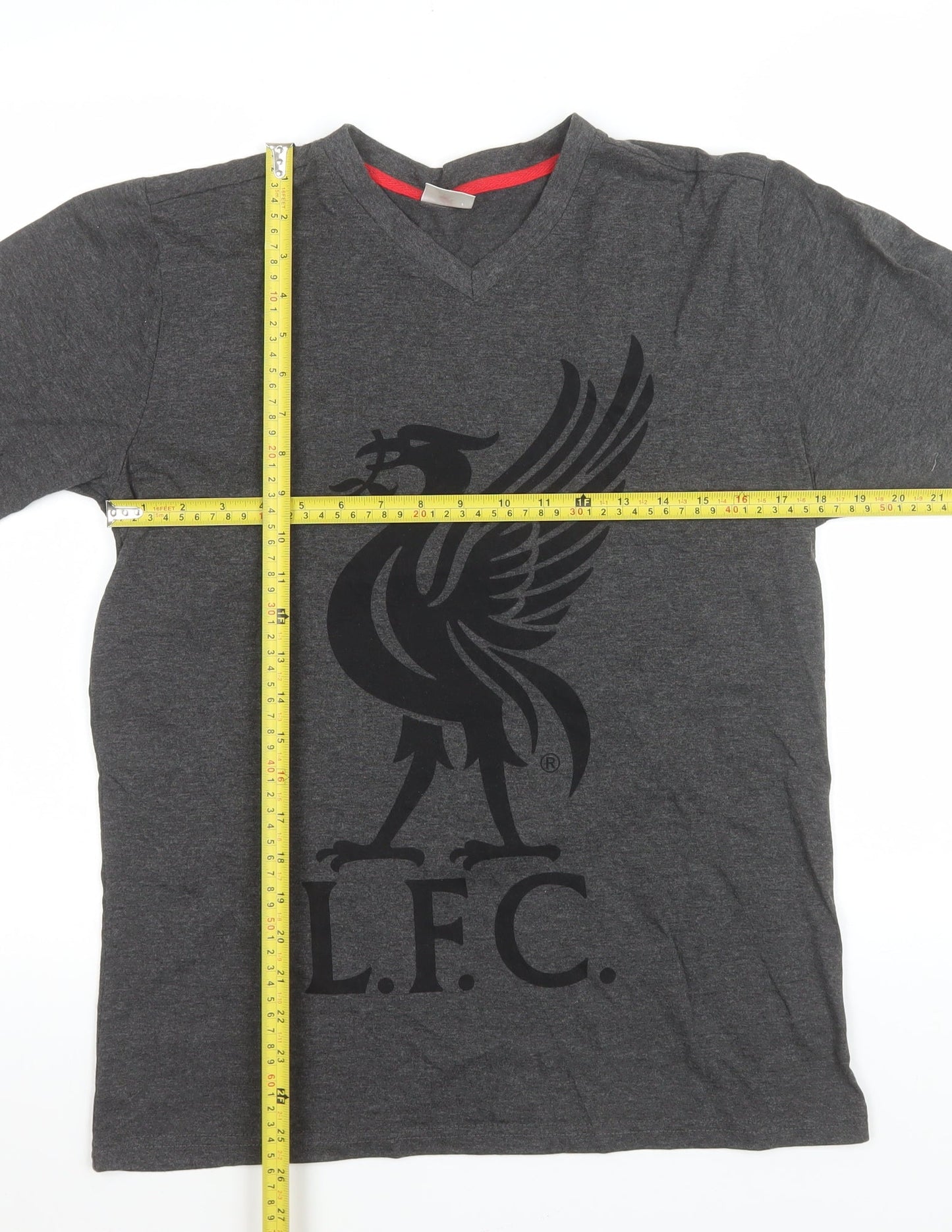 Mens UK Size M L.F.C. Grey  T-Shirt