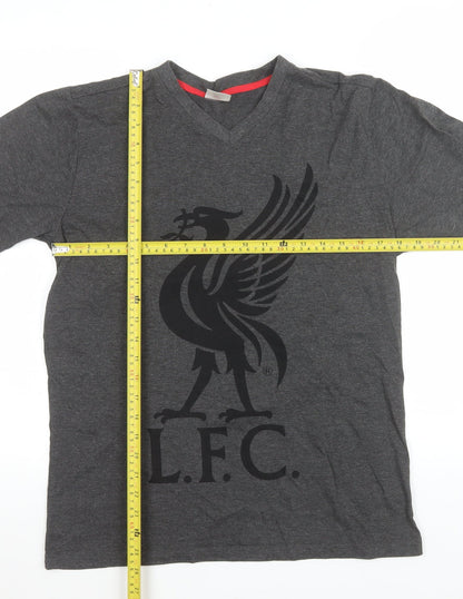 Mens UK Size M L.F.C. Grey  T-Shirt