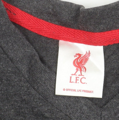 Mens UK Size M L.F.C. Grey  T-Shirt