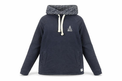 Womens UK Size 8 Quba & Co Blue Pullover Hoodie