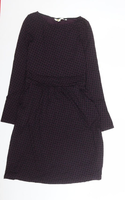 Womens UK Size 10 Boden Fit & Flare Dress