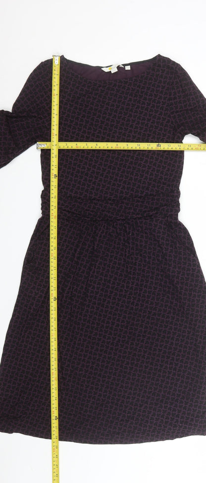 Womens UK Size 10 Boden Fit & Flare Dress