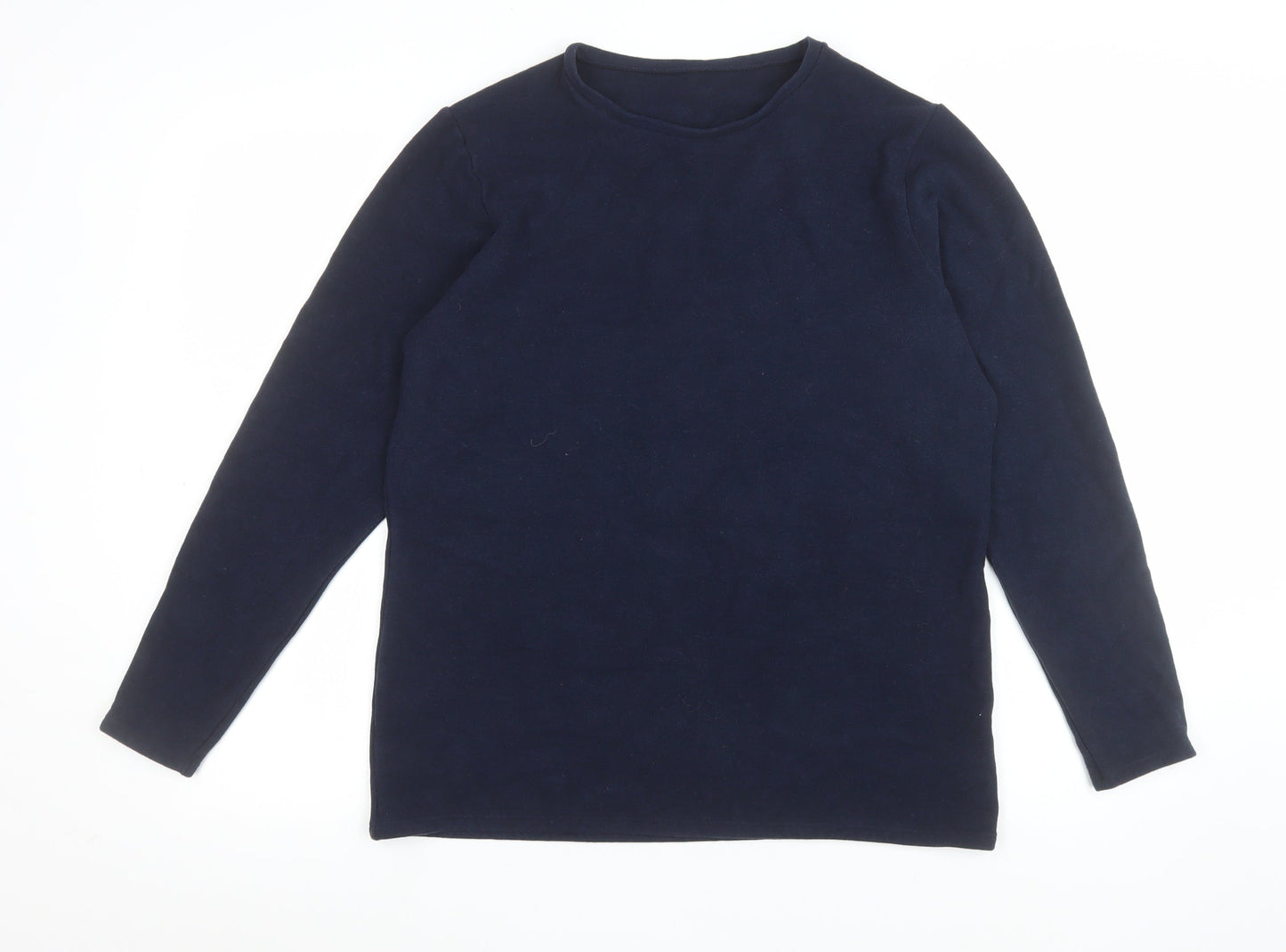 Mens UK Size 22 Marks and Spencer Blue  T-Shirt