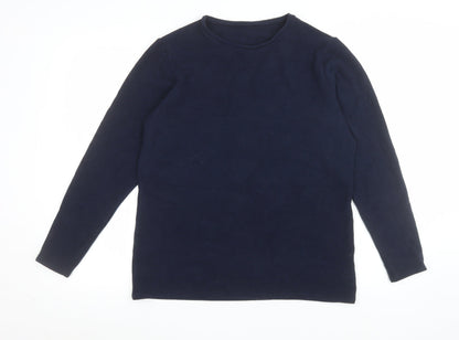 Mens UK Size 22 Marks and Spencer Blue  T-Shirt