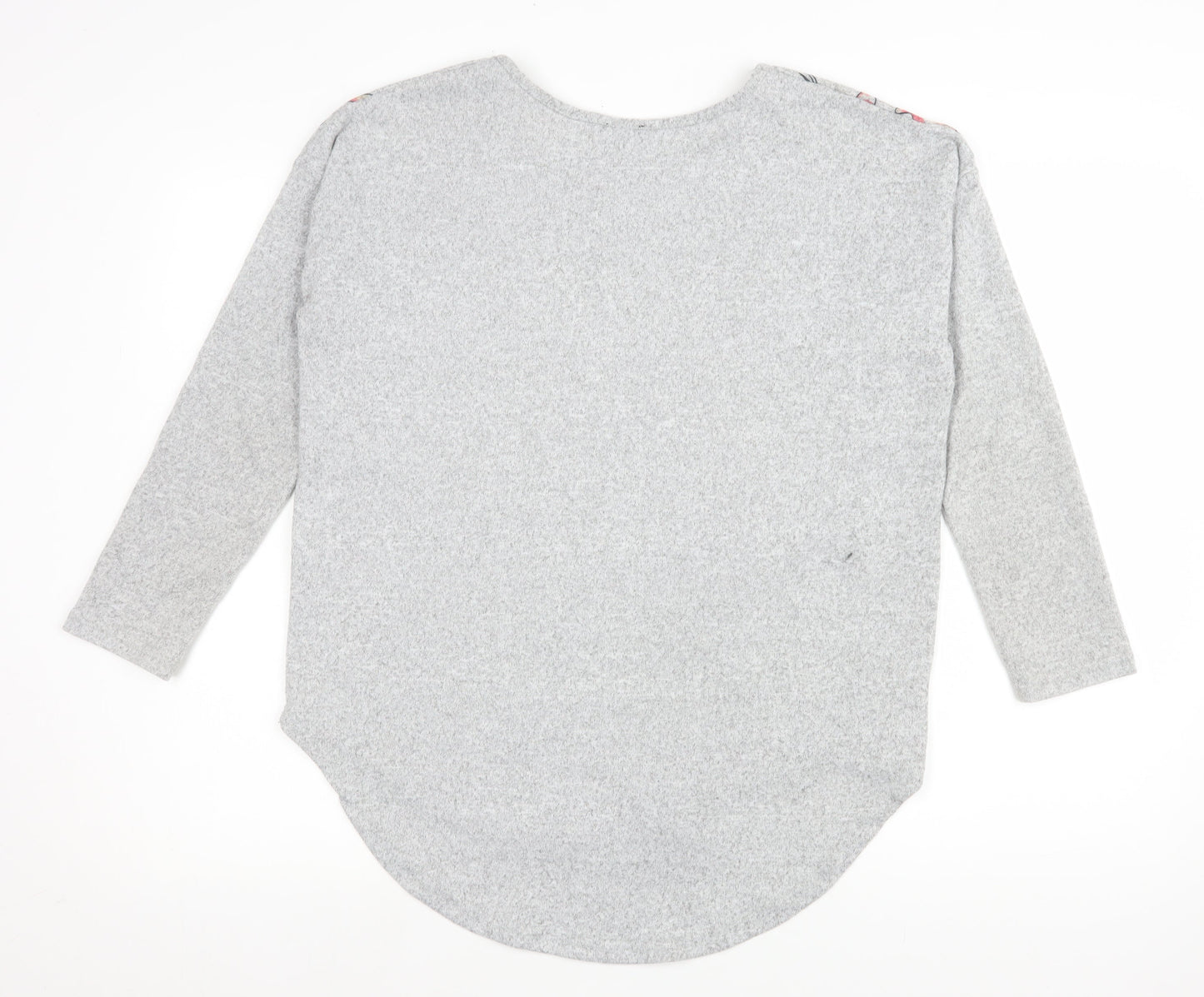 Womens UK Size 10 Izabel London Grey Pullover Sweatshirt