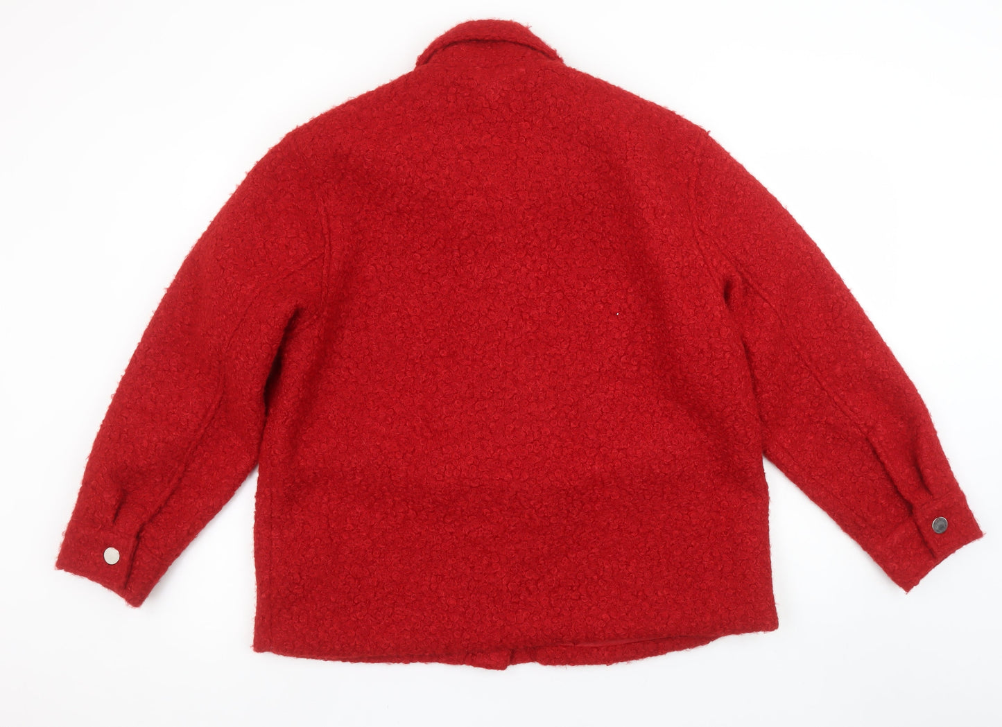 Womens UK Size 12 Papaya Red Basic Jacket