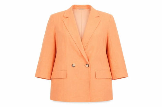 Womens UK Size 14 Primark Regular Orange Blazer