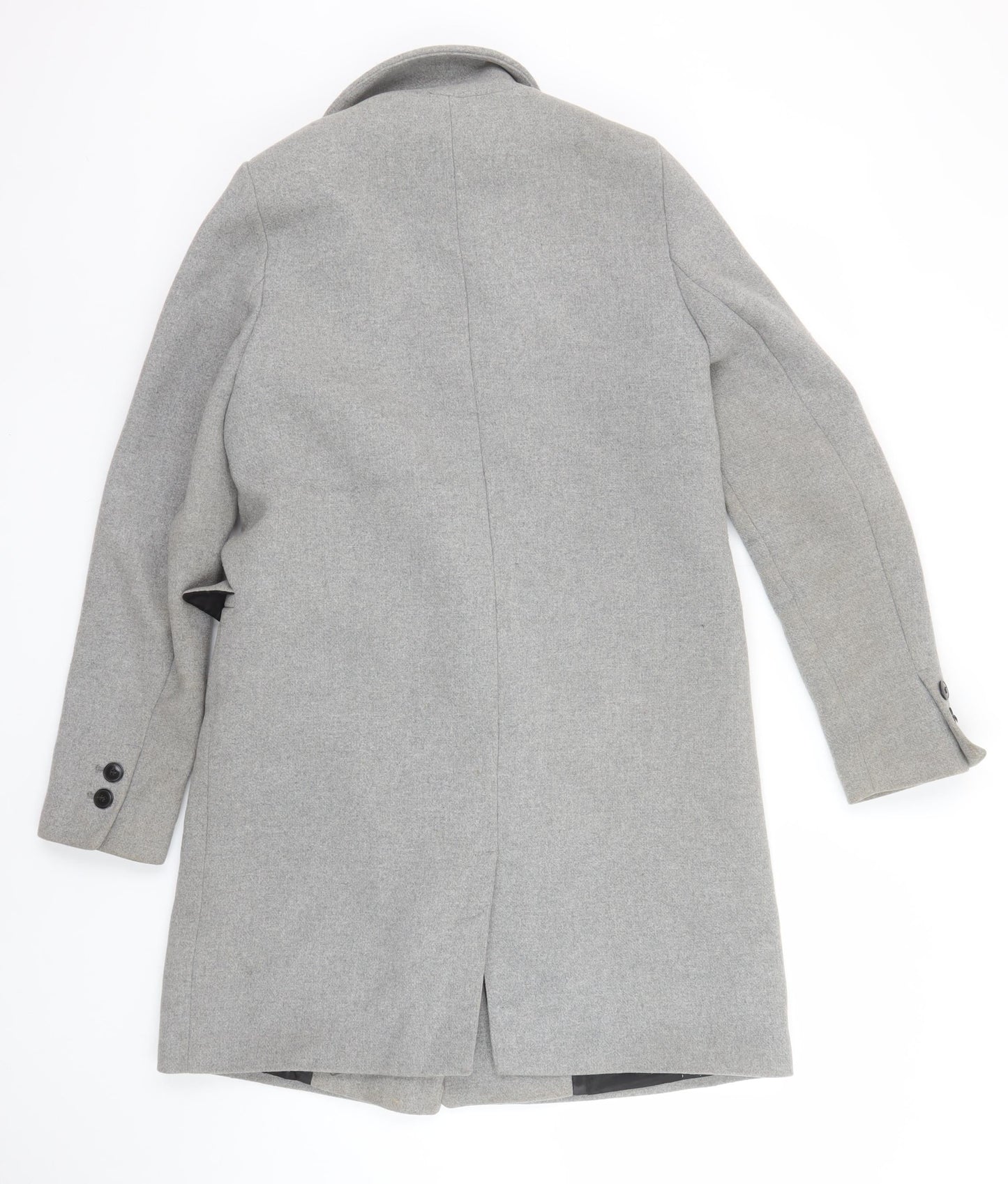 Womens UK Size XS Zara Grey Overcoat