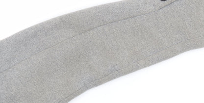 Womens UK Size XS Zara Grey Overcoat