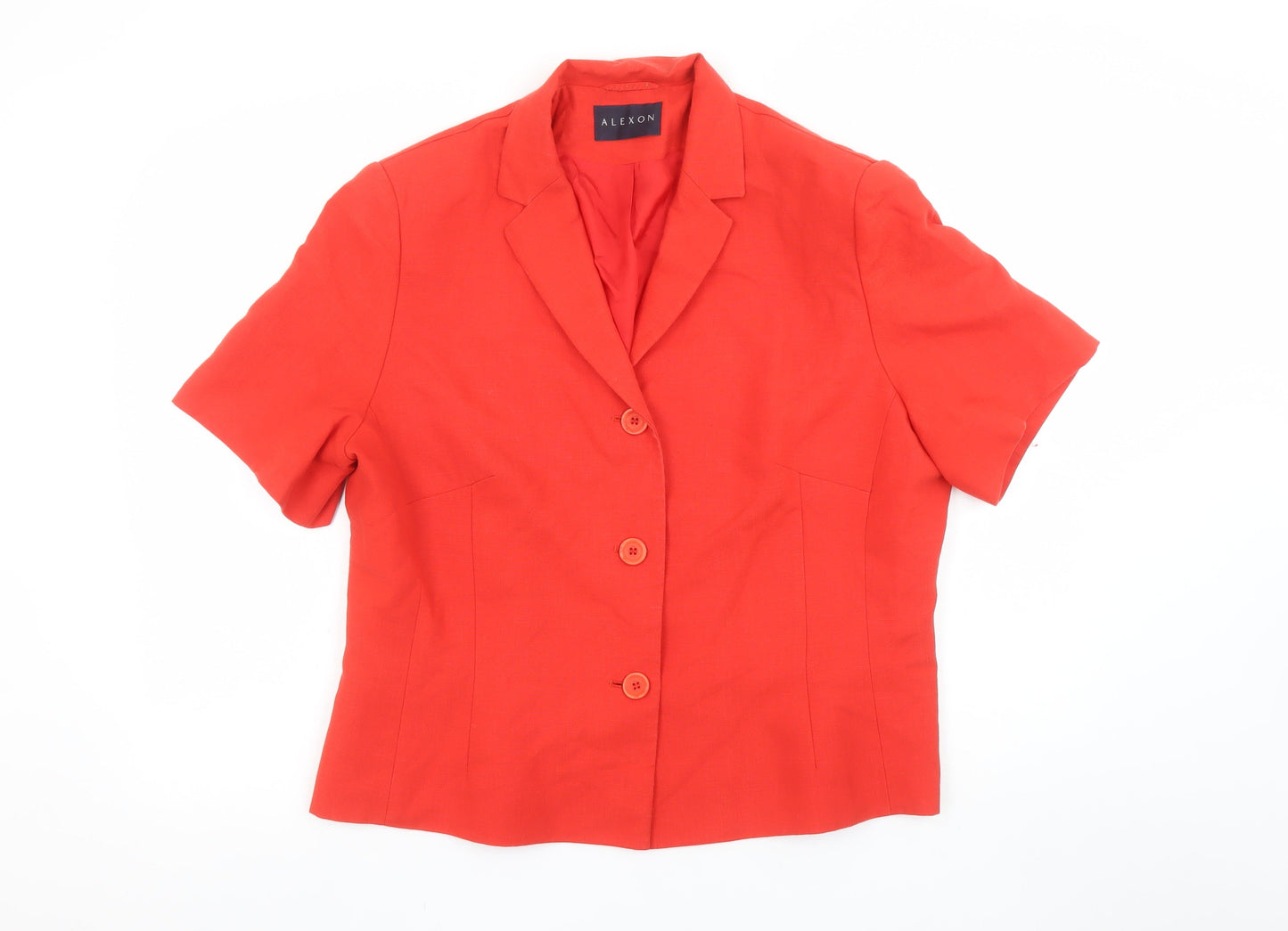 Womens UK Size 16 Alexon Regular Red Suit Jacket