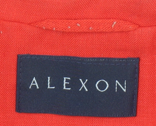 Womens UK Size 16 Alexon Regular Red Suit Jacket
