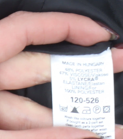 Next Women’s Grey Houndstooth Tailored Suit Jacket Size 6