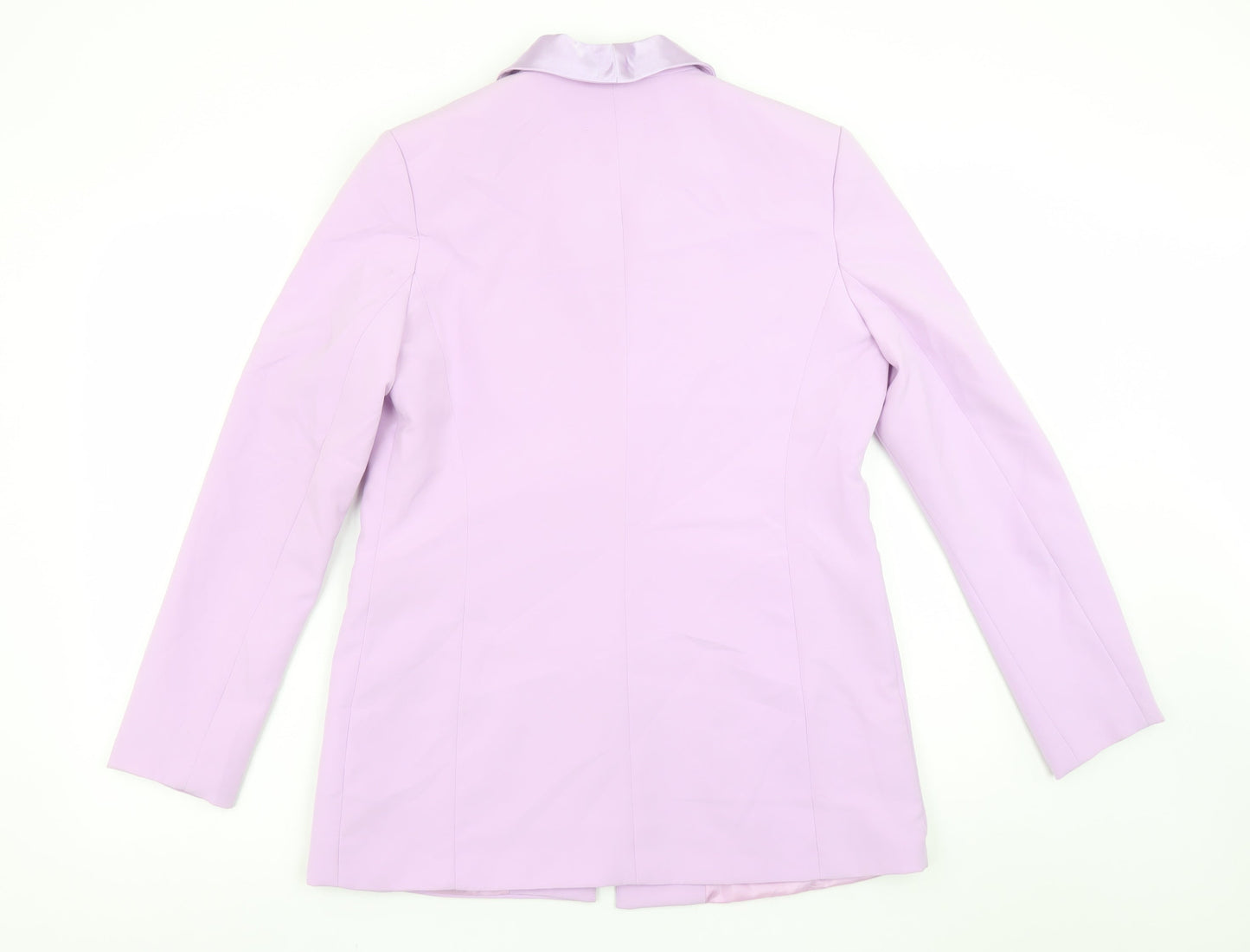 Womens UK Size S Amy Lynn Regular Purple Blazer
