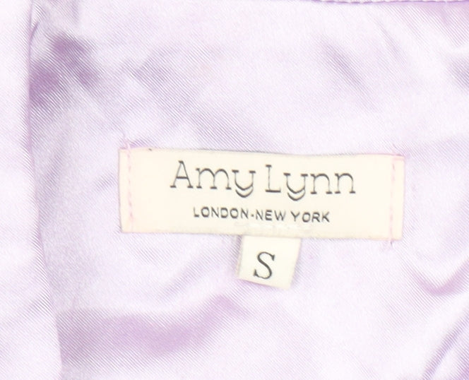 Womens UK Size S Amy Lynn Regular Purple Blazer