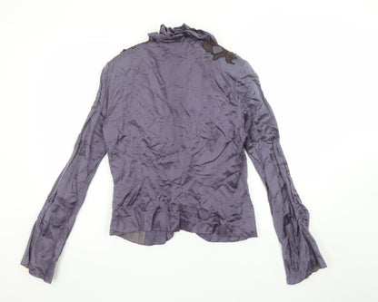 Womens UK Size 16 Linea Raffaelli Regular Purple Blazer
