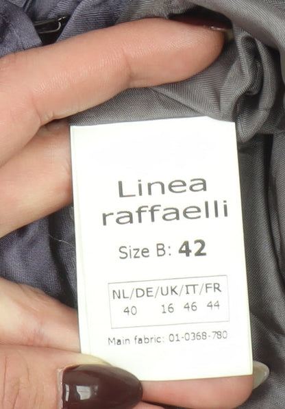 Womens UK Size 16 Linea Raffaelli Regular Purple Blazer